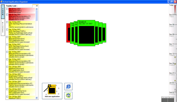 School Application Organizer