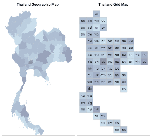 A semi-automatic approach for creating a custom grid map